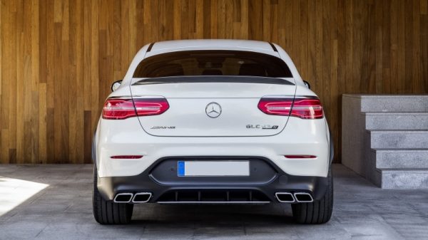 Difuzor Bara Spate Mercedes GLC C253 COUPE (2015-Up) GLC63 Tobe crom - imagine 7