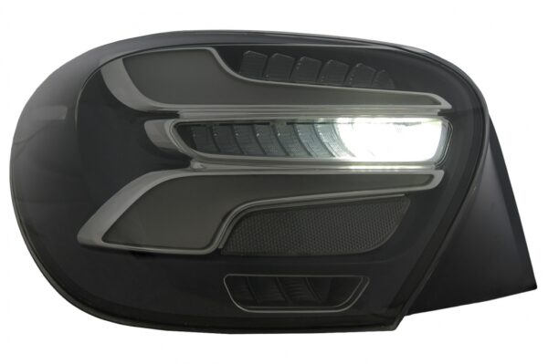 Stopuri LED Mercedes A-Class W176 (2013-08.2015) Facelift Design Semnal Dinamic - imagine 3